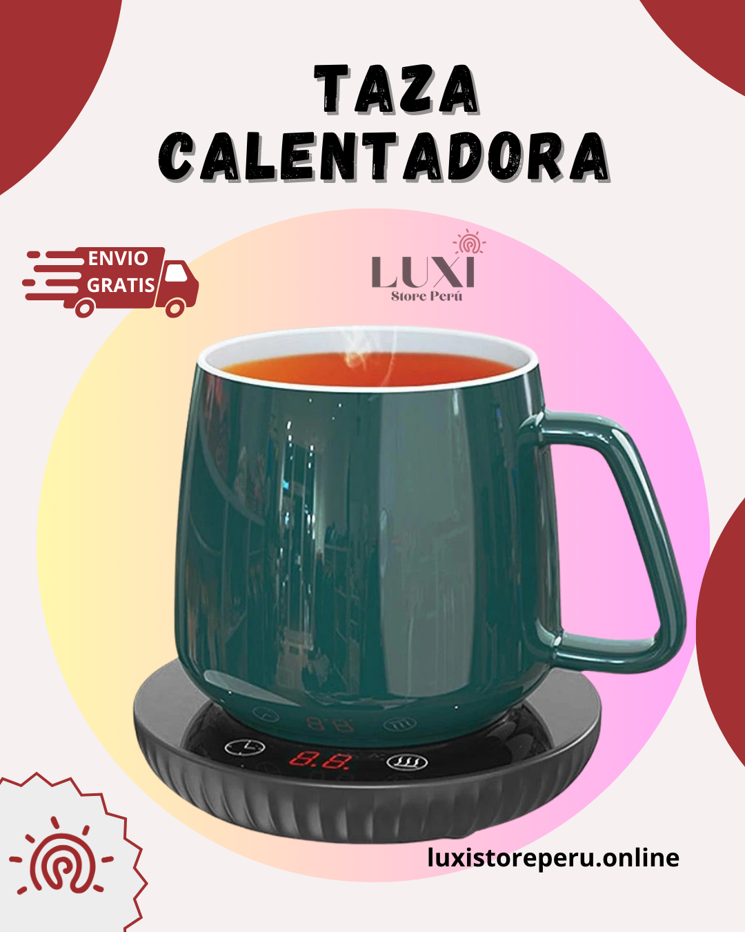 TAZA CALENTADORA | TEMPERATURA PERFECTA