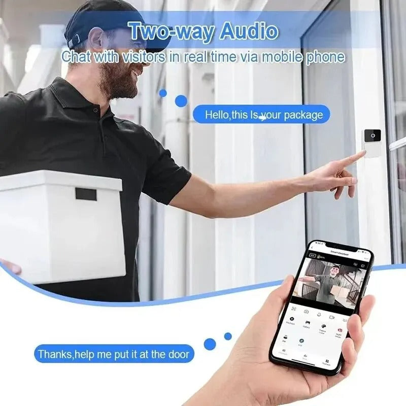 TIMBRE CON CAMARA HD | SEGURIDAD Y CONTROL EN TU PUERTA