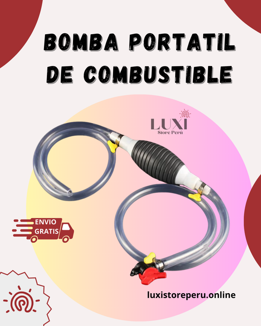BOMBA DE COMBUSTIBLE | PORTATIL PARA COCHE