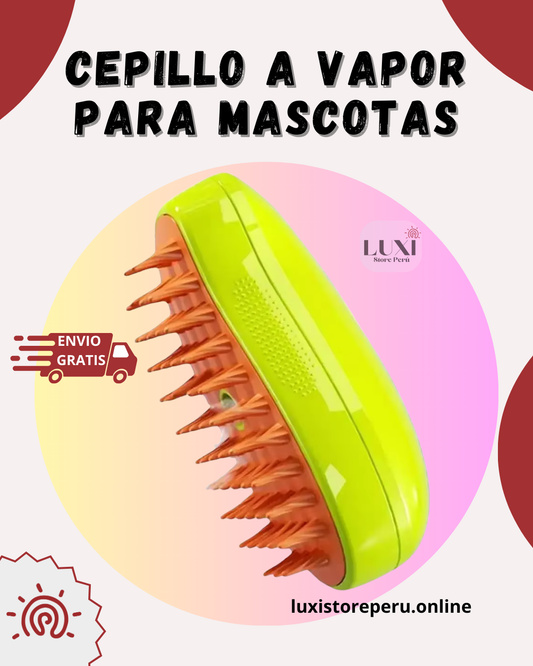 CEPILLO DE VAPOR | PARA LOS PELUDITOS DE LA CASA🐶🐱