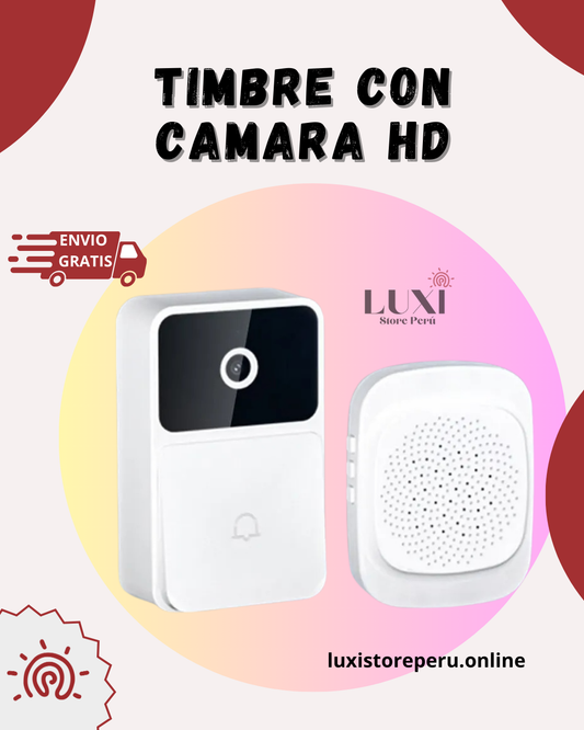 TIMBRE CON CAMARA HD | SEGURIDAD Y CONTROL EN TU PUERTA